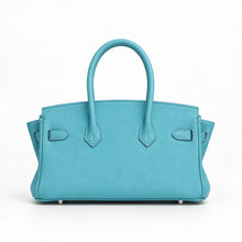 City Bag in Aegean, back