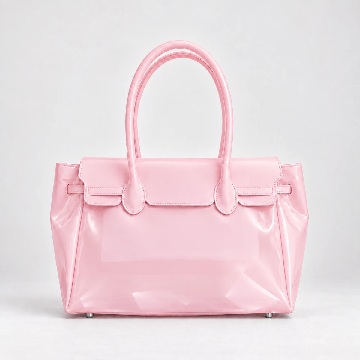 Jelly Firkin Bag in Blush, back