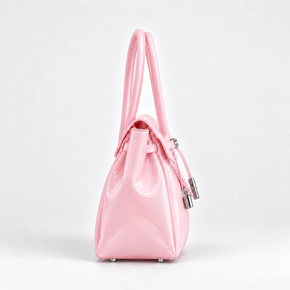 Jelly Firkin Bag in Blush, side