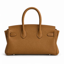 City Bag in Camel, back