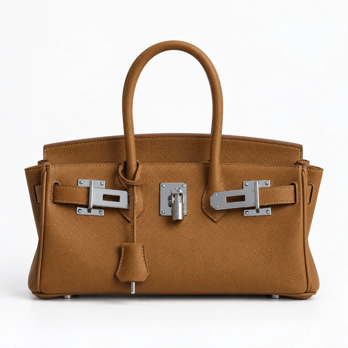 City Bag in Camel, front