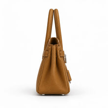 City Bag in Camel, side