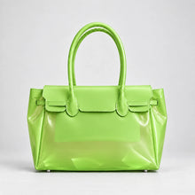 Medium Jelly Firkin Bag in Matcha, back