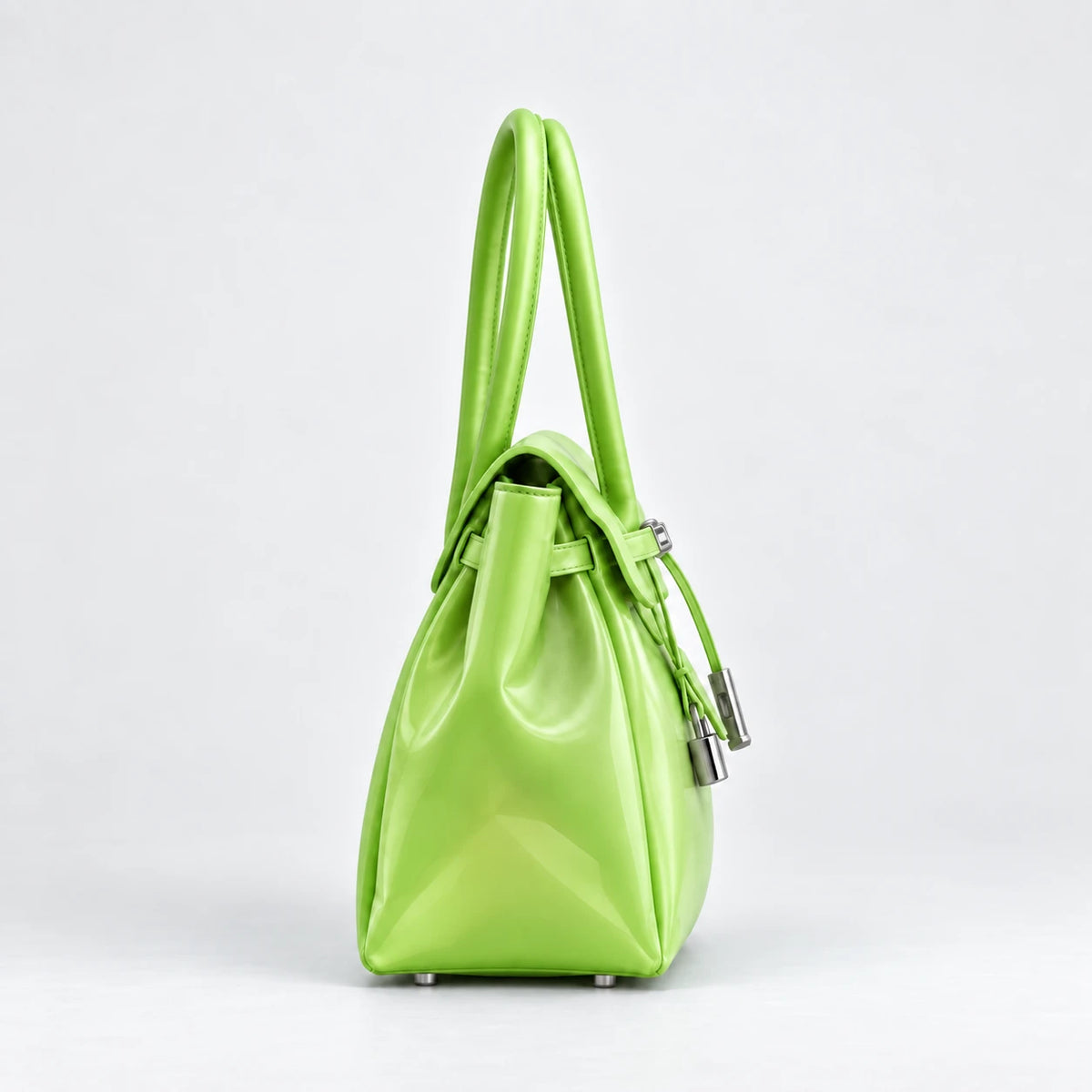 Jelly Firkin Bag in Matcha, side