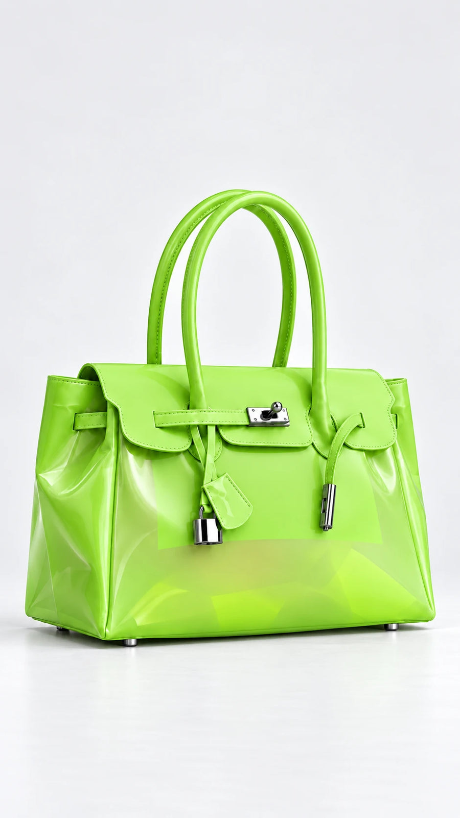 Jelly Bag in Matcha, angle