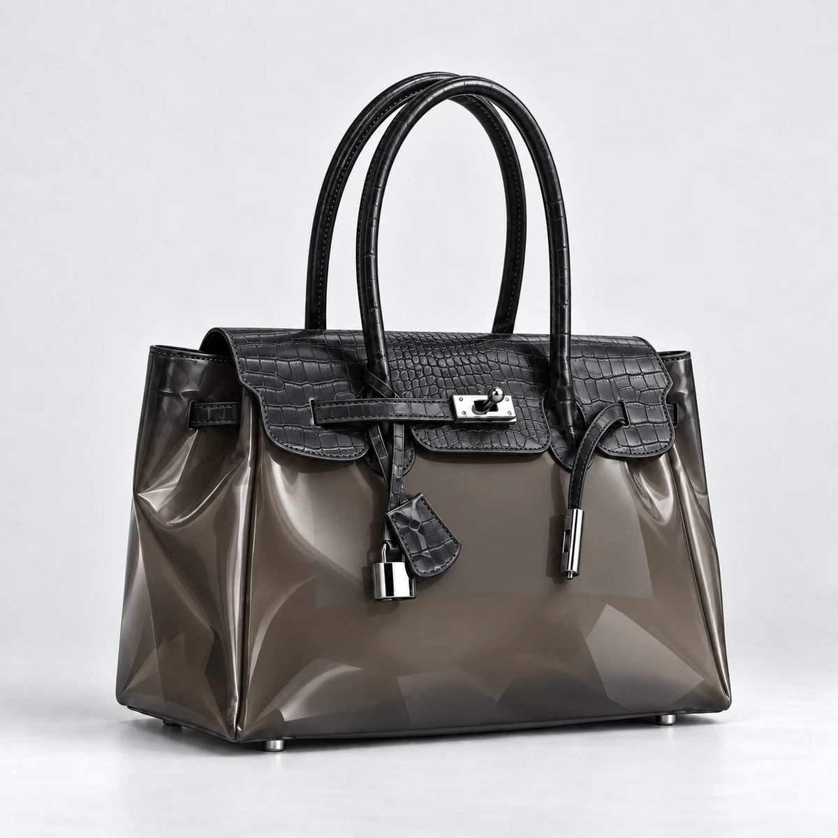 Jelly Firkin Bag in Onyx, angle