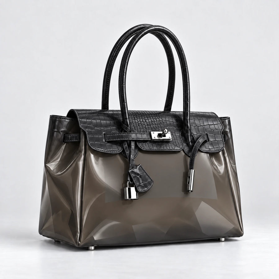 Jelly Firkin Bag in Onyx, angle