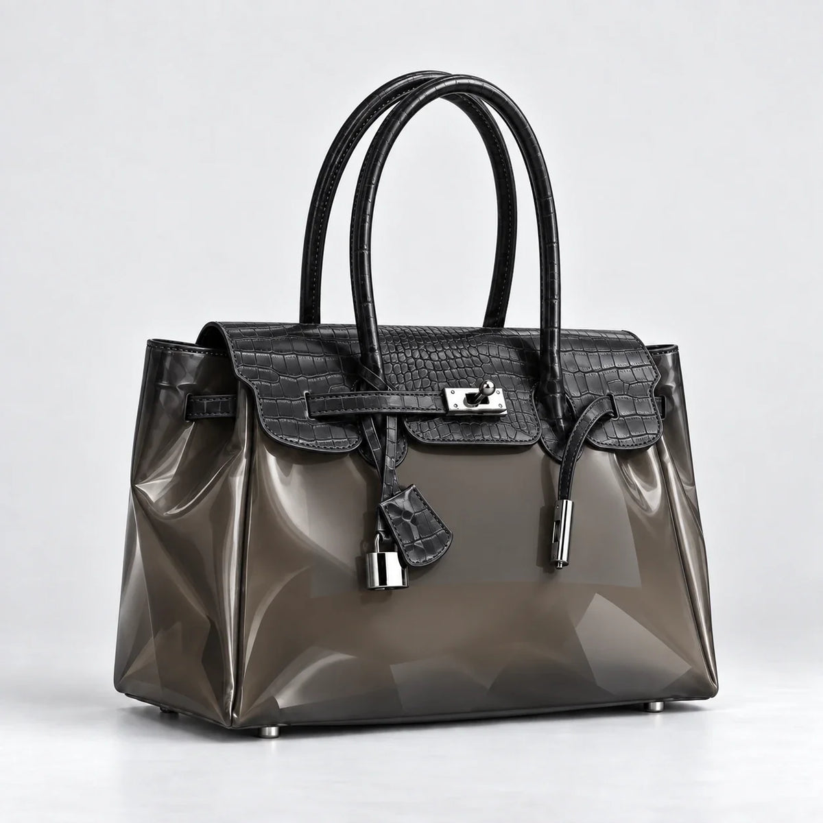 Jelly Firkin Bag in Onyx, angle