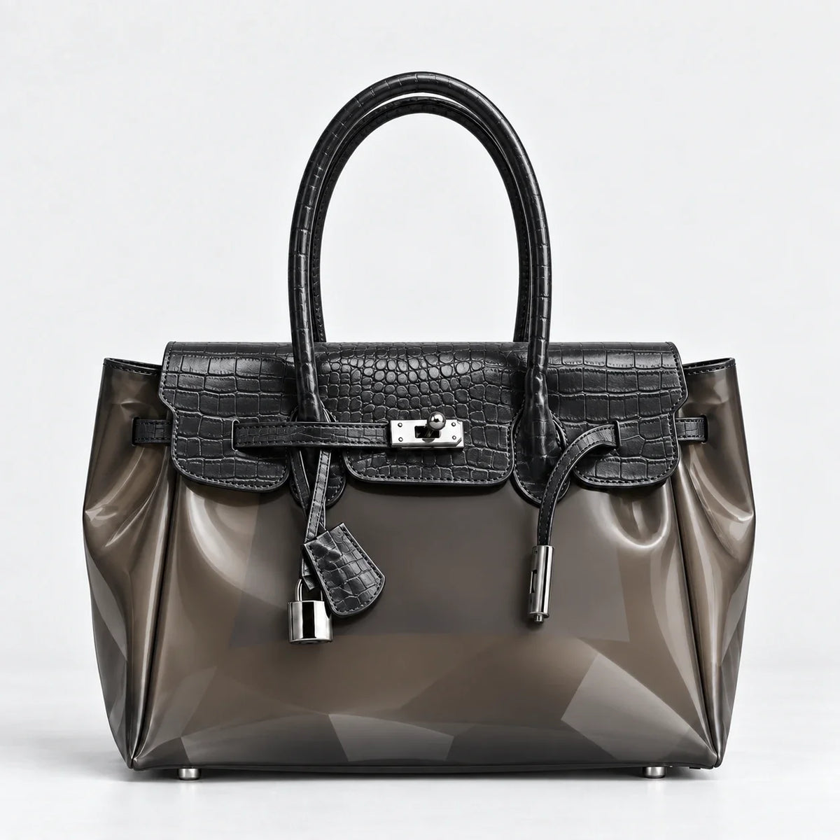 Jelly Firkin Bag in Onyx, front