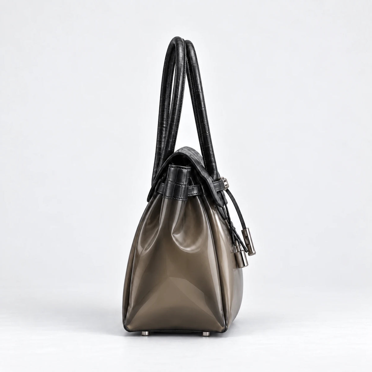 Jelly Firkin Bag in Onyx, side