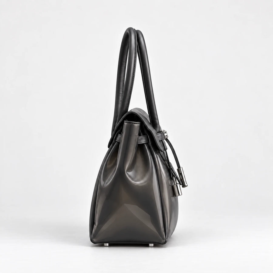 Jelly Firkin Bag in Storm, side