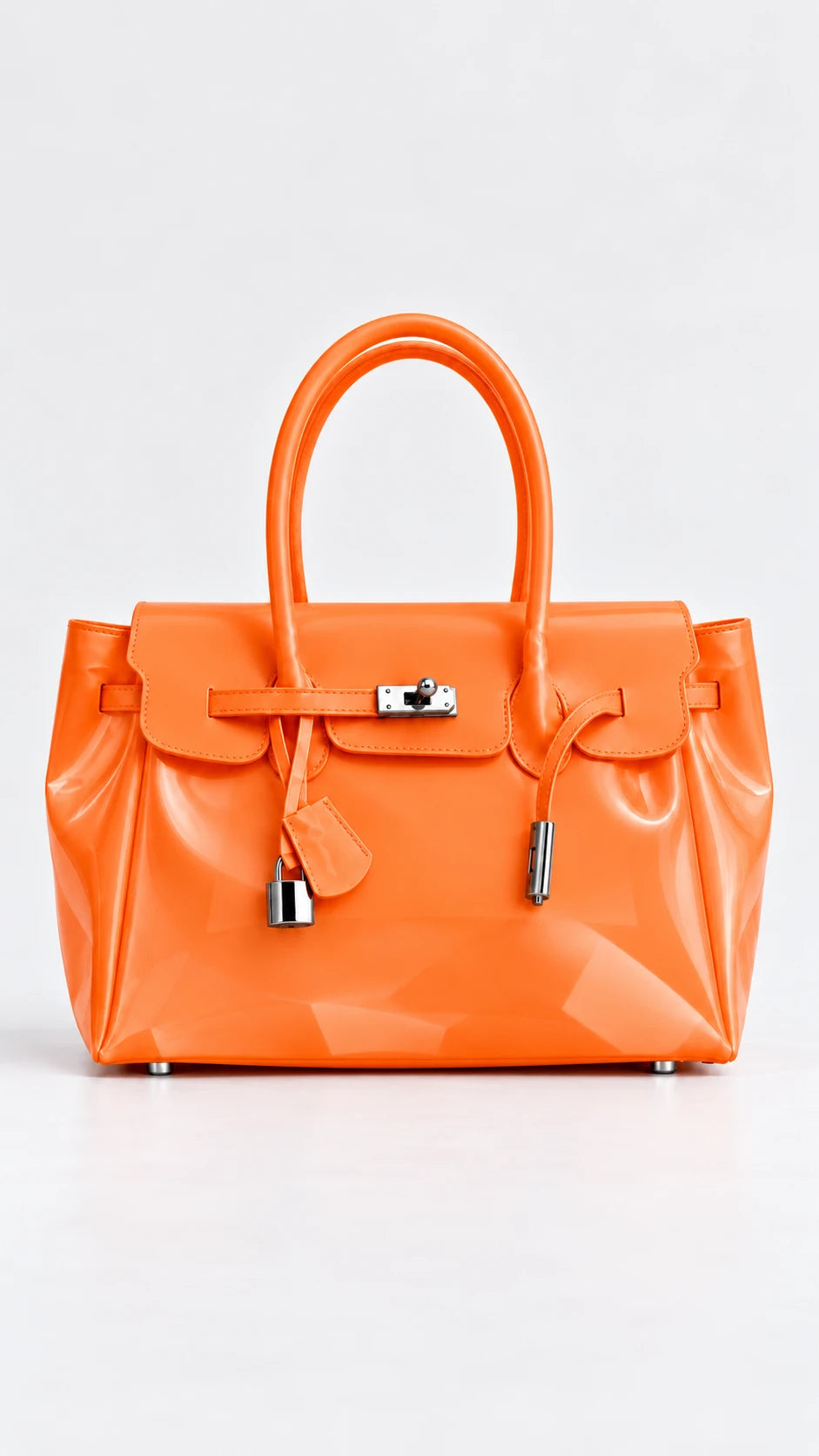 Jelly Bag in Tangerine, front