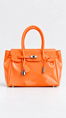 Jelly Bag in Tangerine, front