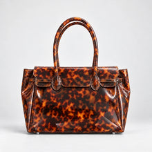 Jelly Firkin Bag in Tortoise, back