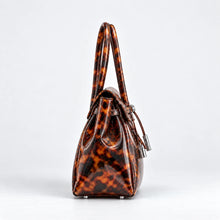 Jelly Firkin Bag in Tortoise, side