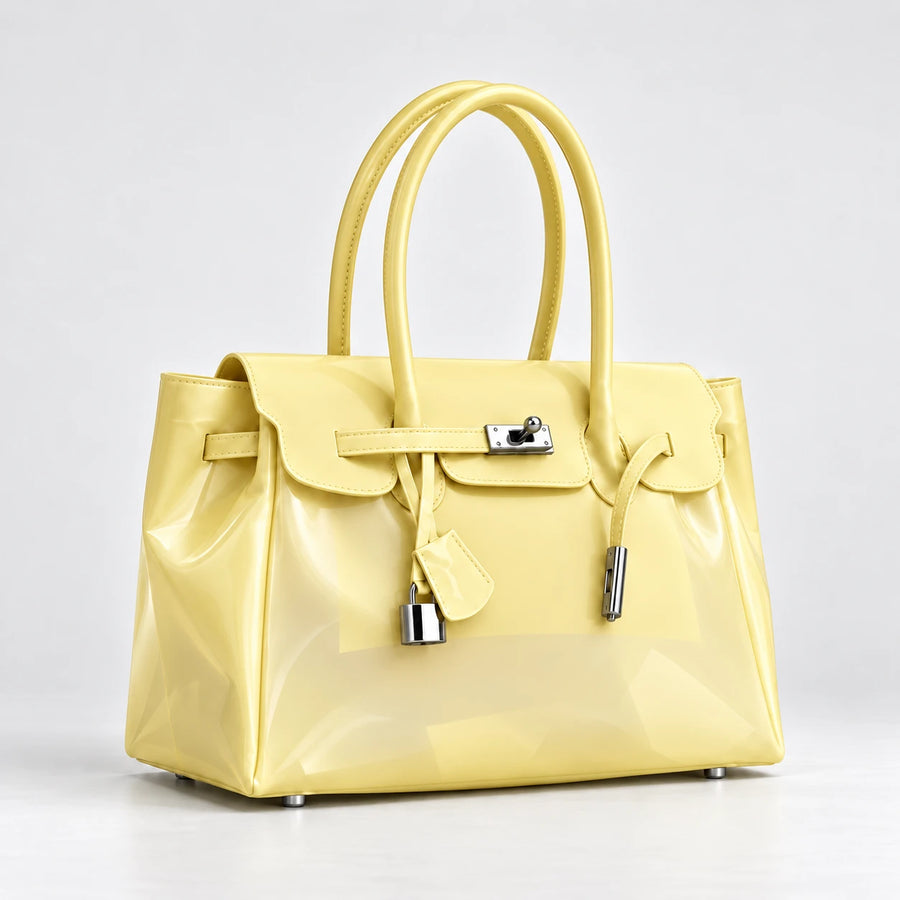 Jelly Firkin Bag in Limoncello, angle